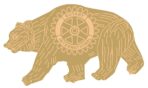 Golden Bear Pin