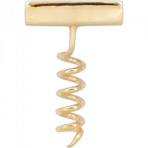Corkscrew Shape Lapel Pin