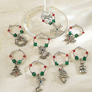 Wine charms for wine glassess